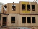 Sheathed panels - exterior view